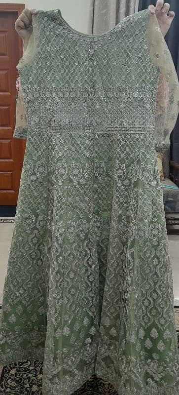 pistachio green long maxi 2