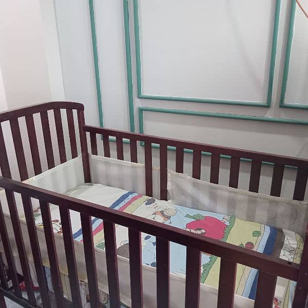 Baby kid wooden cot 1