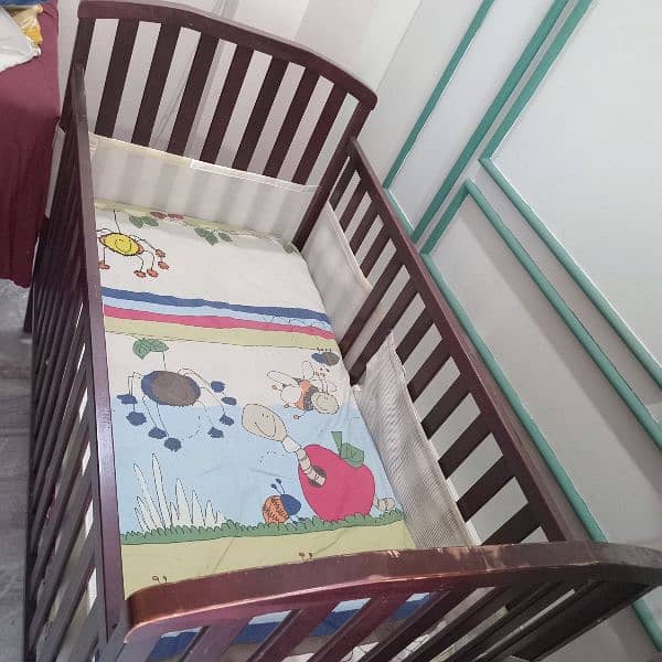 Baby kid wooden cot 2