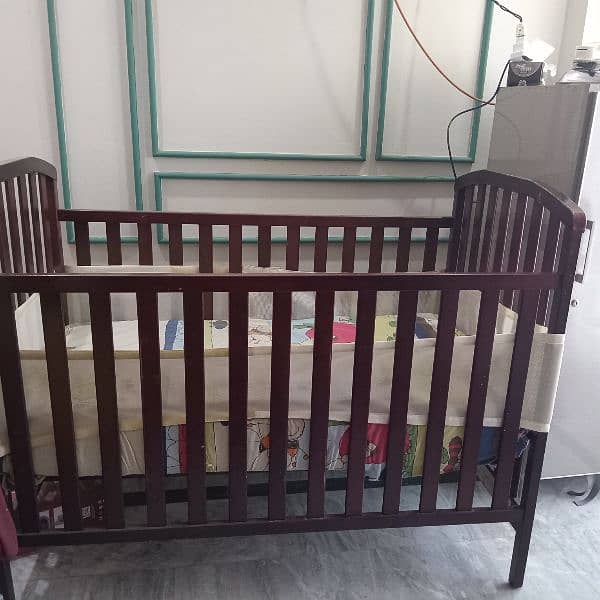 Baby kid wooden cot 5