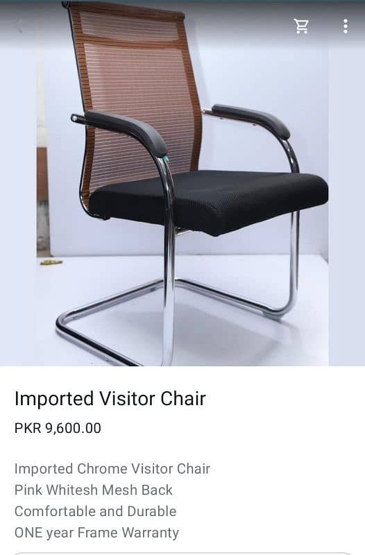 Computer Chair/office chair/Executive Chair/Mesh Chair/ Visitor Chair 1