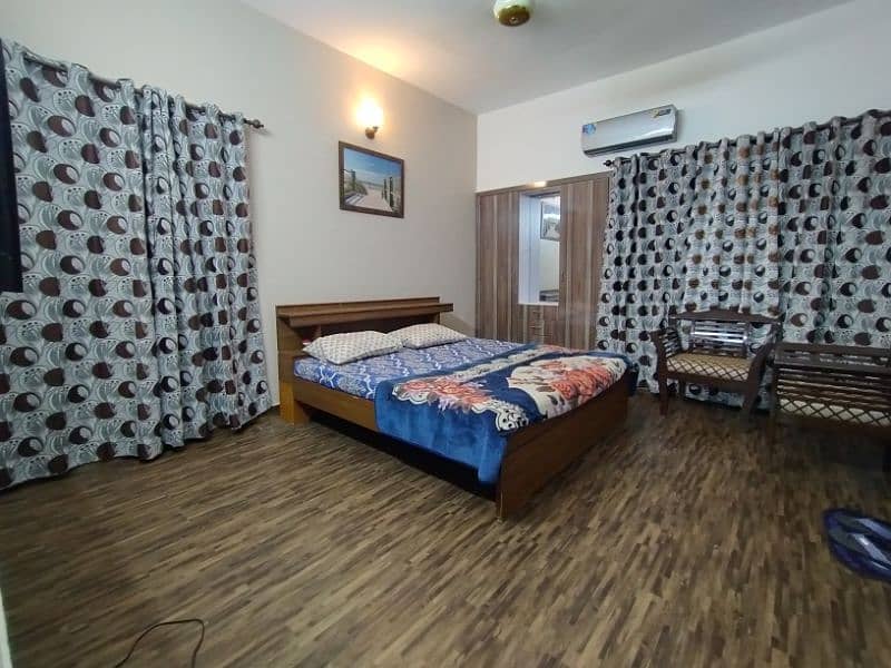 Full Furnished portion for daily rental 4