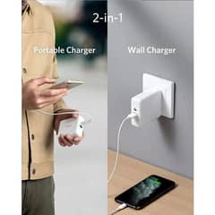 Anker PowerCore III Fusion 5000mAh Hybrid Battery and Wall Charger 0