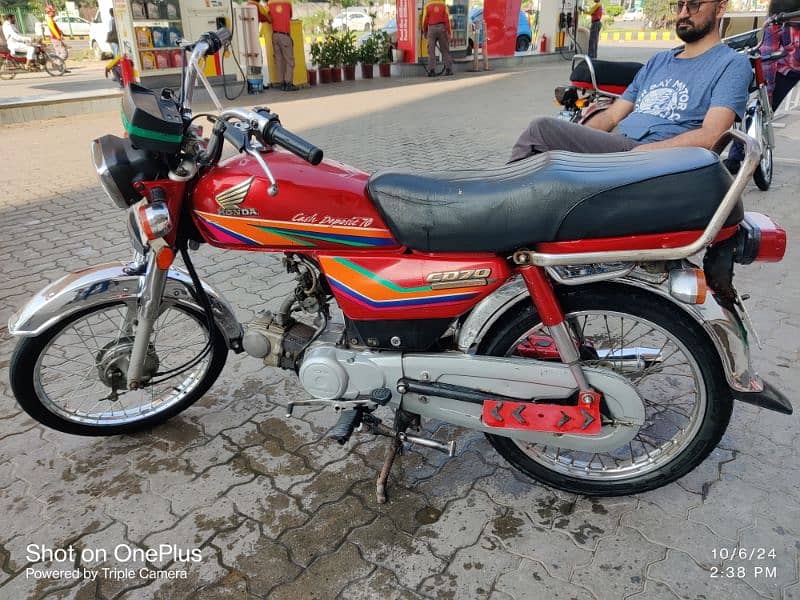 Honda 70CC-RED-Model 2012 2