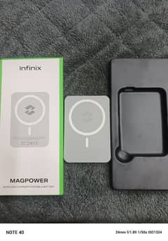 infinix note 40 wireless power bank