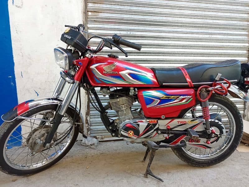 HONDA CG 125 MODEL 2022 15