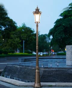 Light Pole | Outdoor garden pole lamp | lamp post fancy pole lantern