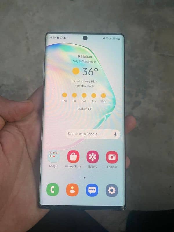 Samsung Note 10 plus 0