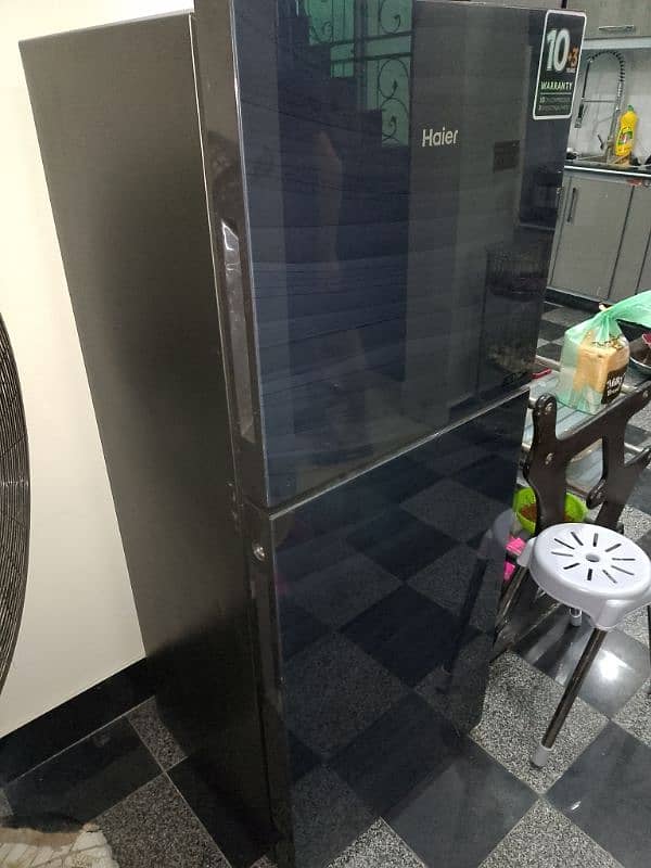 haier fridge new condition 3