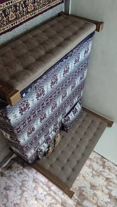 Heavy Solid king size bed for urgent Sale 0