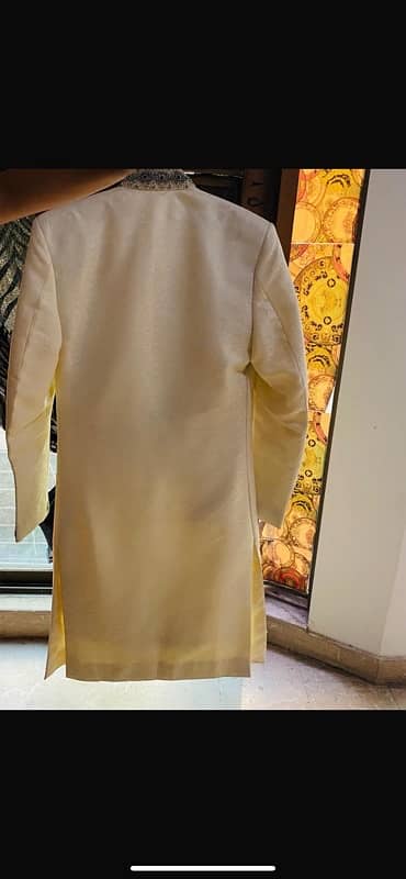 sharwani 1 time used best for winters size Medium or Large 1