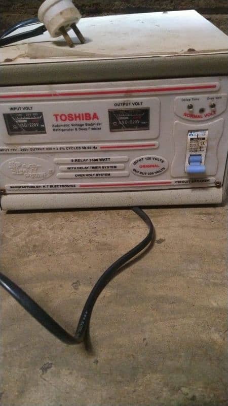 Toshiba stabilizer 3500 watt 1