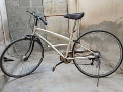 japani cycle with gear with new tyre tube bohat achi like new conditio