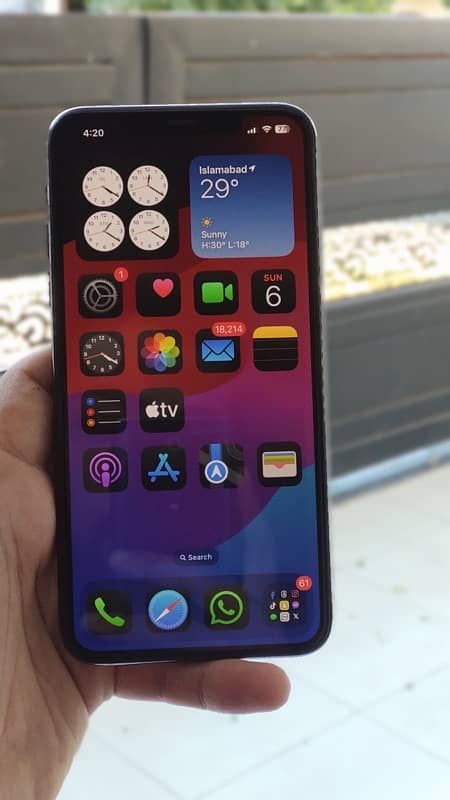 iPhone 11 pro max 64 gb non PTA FU 1