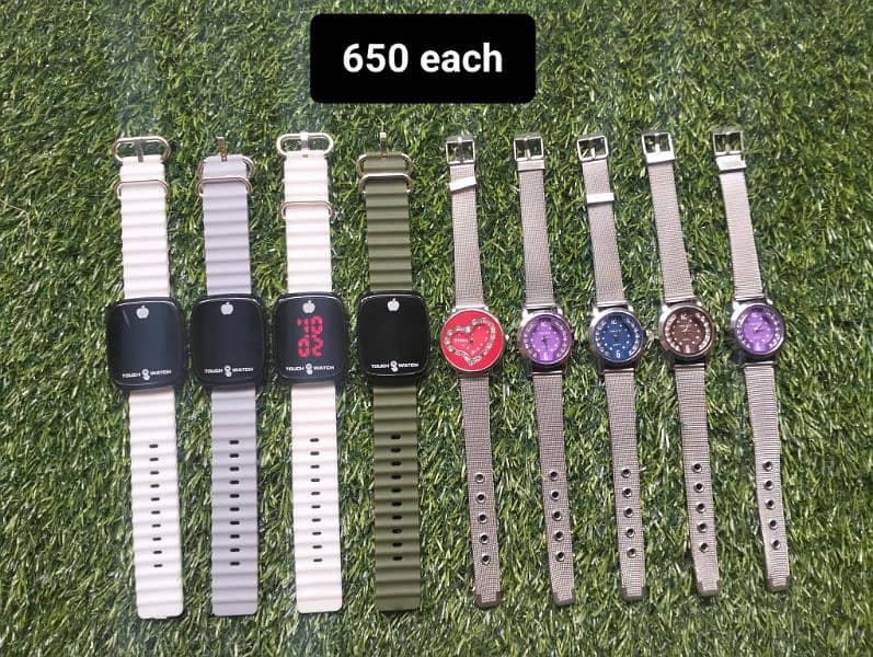 new watches 650 each 1