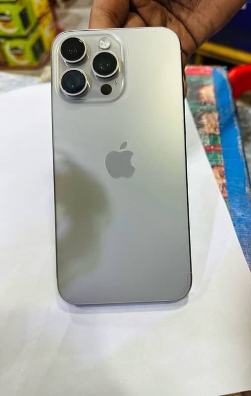 Iphone15 pro max 256gb jv non pta 8