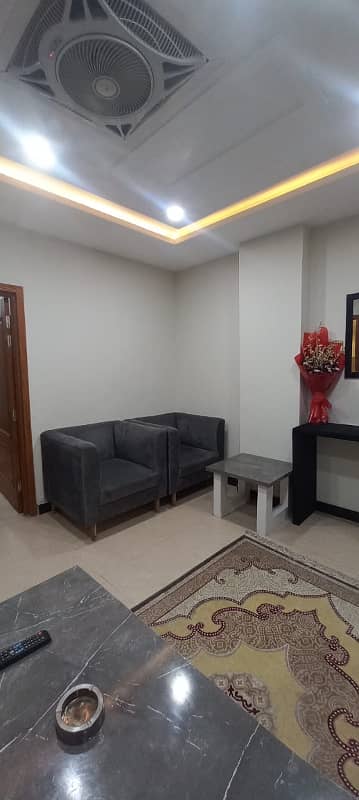 DHA 2 fully furnished 2 bedroom apartments for rent in elciolo A gigamall Rawalpindi 11