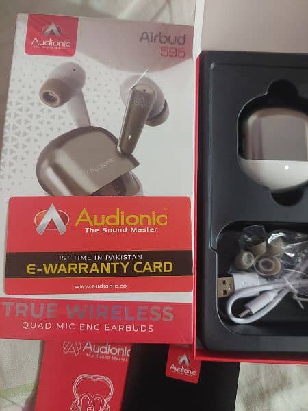 Audionic Airbuds 595 Flip earbuds 4