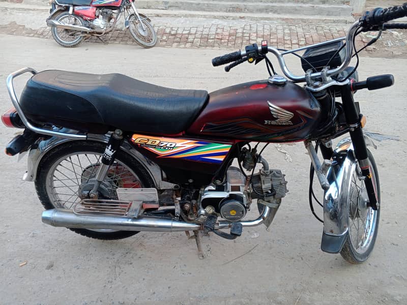 Honda cd 70 2021 model 2