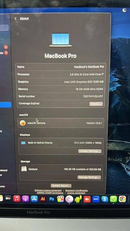 MacBook Pro 2019 15" 4