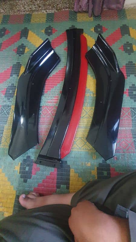 honda bumper lip for reborn rebirth civic x 1