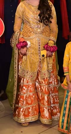 mehndi dress / mahndi dress / party wear / bridal