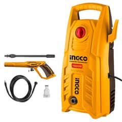 INGCO Brand - 1600W High Pressure Car Washer Cleaner - 140 Bar, Copper 0