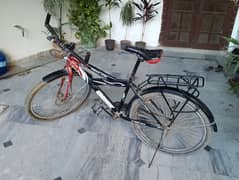 boys bicycle in a good condition with removable backseat