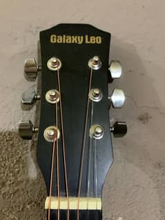 Guitar 38’ mat black condition 10/10 Galaxy Leo