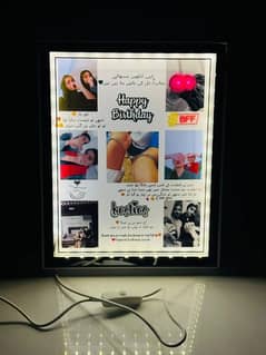 Customise Light Mirror Frame %