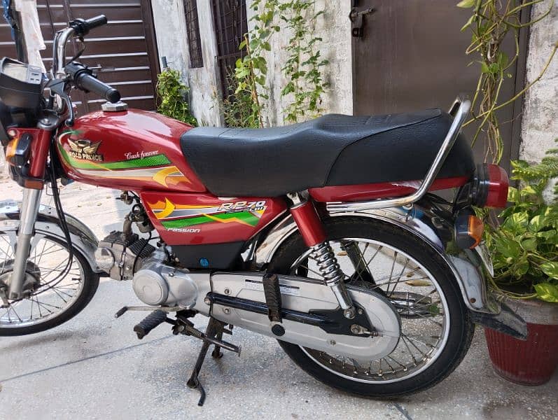 Road Prince 70cc Bike Red Colour Good Condition 5