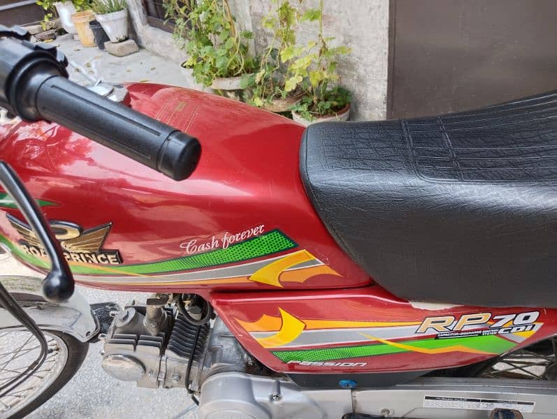 Road Prince 70cc Bike Red Colour Good Condition 14