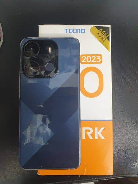 Tecno spark go 2023 with box 4