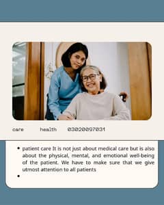 Home nursing  care elderly child Adult 0