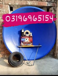 3 Dish Antennas and services and TV 03196965154