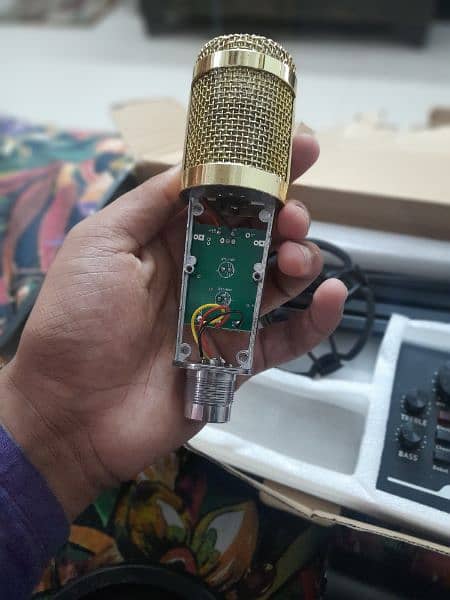 condenser microphone studio bm 800 v8 sound card 4