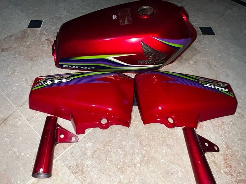 2017 model honda 125 tanki tappy kan original 0