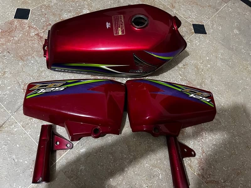 2017 model honda 125 tanki tappy kan original 4