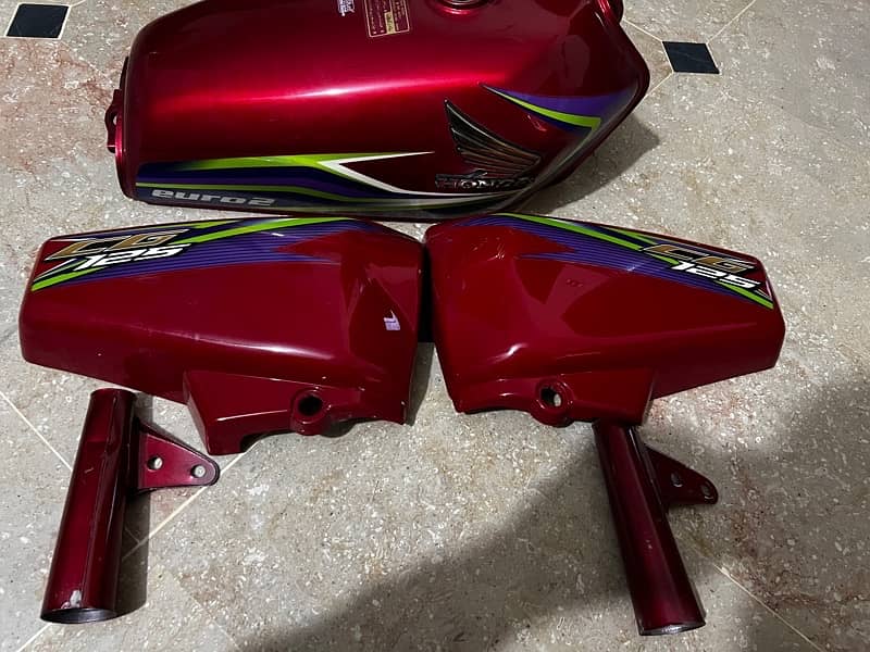 2017 model honda 125 tanki tappy kan original 5