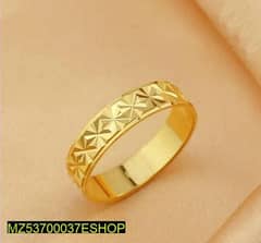 Alloy Men's Golden Ring Band