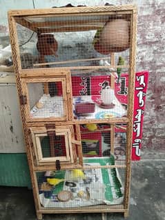 Wodan cocktail cage Love birds Cage 2x4