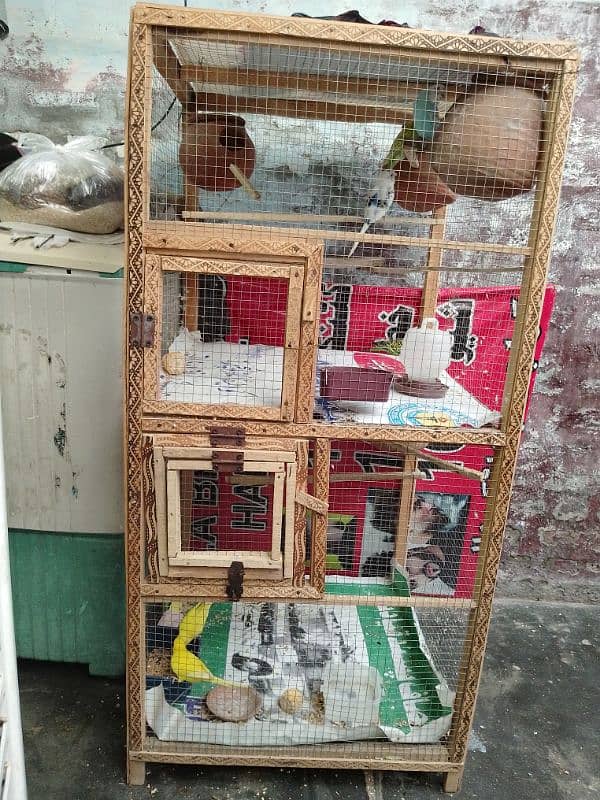 Wodan cocktail cage Love birds Cage 2x4 3