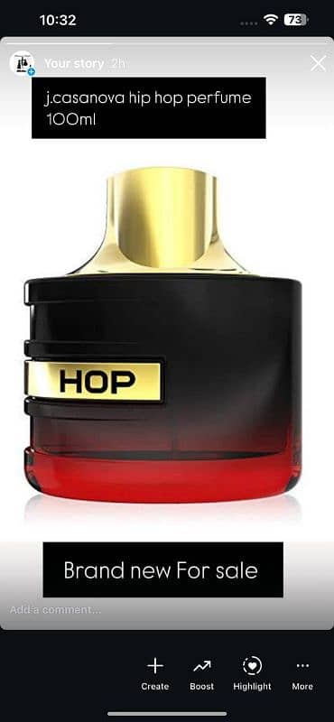 j. casanova hip hop perfume 100ml imported 0