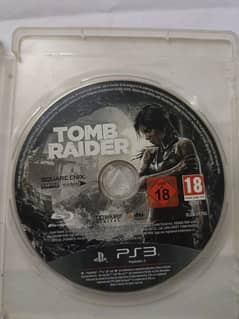 Tomb Raider Ps3 video game (CD)