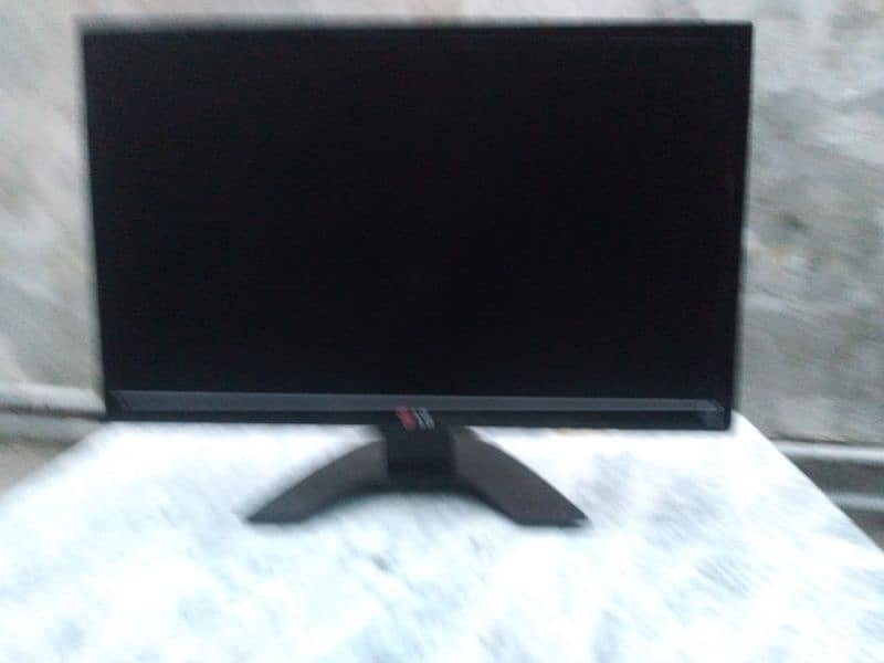 LG TV monitor with Dany TV device and speakers with HDMI port 4