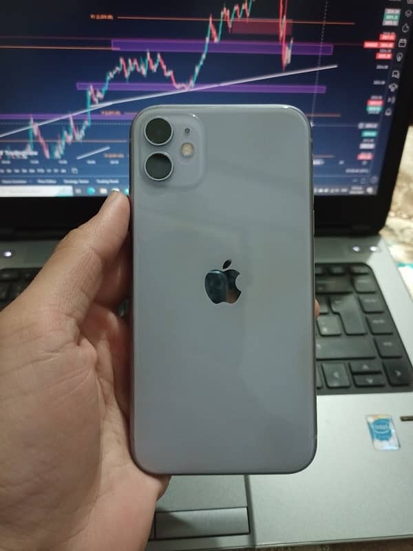 iphone 11  64gb purple  whatsapp call 03077647749 0