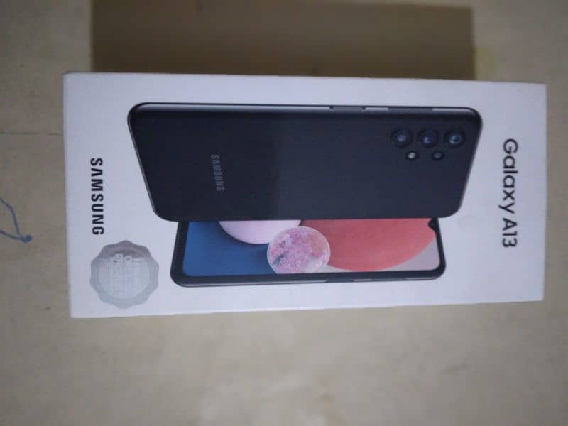 SAMSUNG GALAXY A13 4GB + 128GB WITH BOX + ORIGINAL CHARGER 2