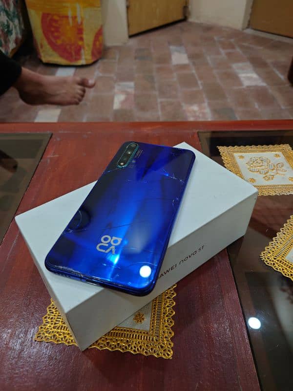 HUAWEI NOVA 5T  8/128 PTA APPROVED 10