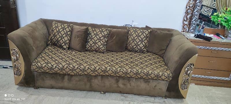 6 seater sofa set argent sale 0