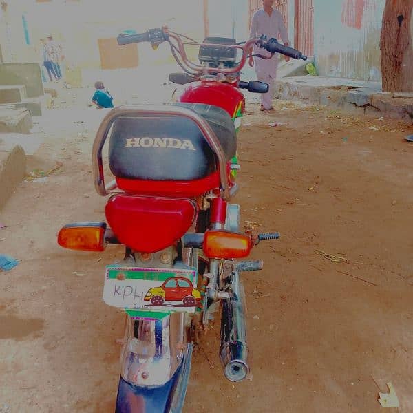 Honda CD 2022 model Karachi number contact number 5